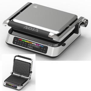 <span class=keywords><strong>Grill</strong></span> de contact électrique <span class=keywords><strong>professionnel</strong></span> avec indicateur de puissance, presse à <span class=keywords><strong>panini</strong></span>, presse à sandwich à plaque plate, <span class=keywords><strong>grill</strong></span> de contact <span class=keywords><strong>double</strong></span> numérique - Product Image 3