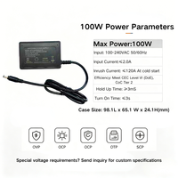 Adaptateur secteur de bureau MYIXI 100W, prise AC/DC, sortie 55V 29V 12V 38V 15.6V 4A 8.3A 7.05A pour ordinateur portable, éclairage LED