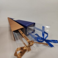Boîte en carton personnalisée pour fleurs, en matériaux recyclés écologiques, tendance du moment, pour arrangements floraux éternels