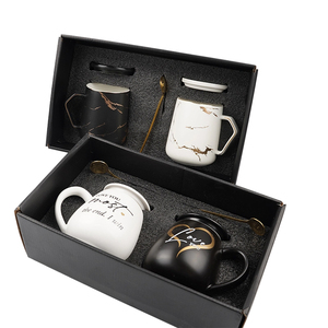 Juego <span class=keywords><strong>de</strong></span> <span class=keywords><strong>Tazas</strong></span> <span class=keywords><strong>de</strong></span> Café <span class=keywords><strong>de</strong></span> <span class=keywords><strong>Cerámica</strong></span> <span class=keywords><strong>de</strong></span> 12 oz, Regalos <span class=keywords><strong>de</strong></span> Boda para Novios, Regalos <span class=keywords><strong>de</strong></span> Compromiso, Regalos <span class=keywords><strong>de</strong></span> Navidad, <span class=keywords><strong>Tazas</strong></span> <span class=keywords><strong>de</strong></span> Té Ovaladas con Tapa, Aptas para Lavavajillas - Product Image 1