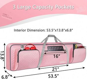 Usine BSCI, Orgue Électrique Durable à 61 Touches, Étui pour Instrument Souple, Sac de Transport en Oxford Résistant, Sac de Transport Épaissi Portable - Product Image 2