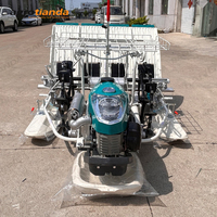 Bon marché 4 rangées 6 rangées planteur manuel riz transplanter à la main manuel riz transplanter semoirs
