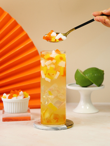Té de Leche con Perlas de Alta Calidad, Gelatina de Coco, Té de Burbujas NATA, Bolsa de 2.5 kg, Listo para Comer - Product Image 5