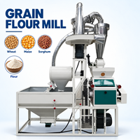 Machine à moudre le maïs 6F2240 avec convoyage pneumatique pour le traitement par lots au Malawi