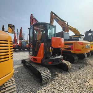 Japonais utilisé pour Kubota SK155/165/185 Hitachi ZX56/ZX55 pelle rétrocaveuse hydraulique chenille 5-6 tonnes poids de fonctionnement noyau PLC moteur - Product Image 3