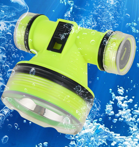 Faro ultra luminoso, lungo impermeabile USB ricaricabile torcia IP68 faro tattico ABS <span class=keywords><strong>T6</strong></span> Diving faro - Product Image 4