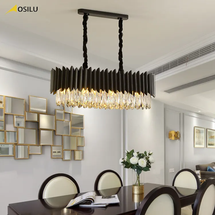 Black color material suspended wire ceiling lighting decorative loft pendant lamps