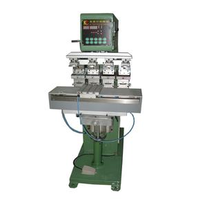 เครื่องพิมพ์แทมโป 4 สี คุณภาพสูง กึ่งอัตโนมัติ แบบเปิดอ่างหมึก สำหรับพิมพ์ของเล่น ลูกบอล รถยนต์ เหมาะสำหรับอุตสาหกรรมฟาร์ม รุ่นใหม่ - Product Image 1