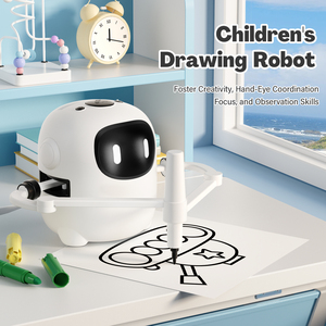 HMJ Vente en gros 2025 Machine <span class=keywords><strong>à</strong></span> dessin robotique automatique populaire pour enfants, <span class=keywords><strong>robot</strong></span> de dessin intelligent <span class=keywords><strong>à</strong></span> IA - Product Image 2
