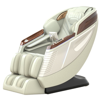 Silla de Masaje Eléctrica Profesional L39 AI 3D Zero Gravity para Cuerpo Completo con Pilates, Estiramiento, Luz Ambiental para Villa, Hotel, SPA, OEM