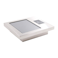 Pantalla táctil industrial de temperatura amplia de 10,4 ", Panel táctil capacitivo, PC Linux, 8GB, lector RFID NFC, IP67, totalmente resistente al agua