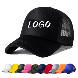 Bán buôn người đàn ông lưới bọt mũ tùy chỉnh đồng bằng 5 Bảng điều chỉnh trucker <span class=keywords><strong>cap</strong></span> chuyên nghiệp - Product Image 1