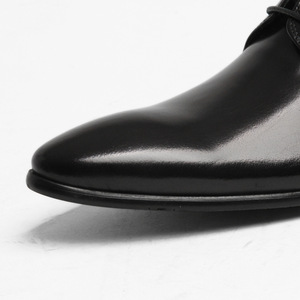 Chaussures Oxford en cuir véritable à bout pointu, imperméables, avec sangle réglable et soutien de la voûte plantaire pour hommes, chaussures habillées - Product Image 3