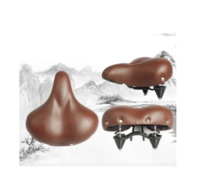 Selles de vélo confortables colorées vintage OEM avec rembourrage en <span class=keywords><strong>gel</strong></span> pour vélo cruiser et VTT 25*27cm Durables - Product Image 4