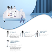 Machine de beauté à usage domestique professionnelle auto-blanchissant 3/10MHz 1/3MHz 4MHz lifting du cou lifting du visage nouvel équipement de peau de bureau
