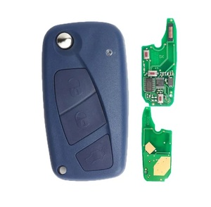 Clé de voiture intelligente de remplacement <span class=keywords><strong>Fiat</strong></span> Punto Ducato Stilo Panda Central, télécommande pliable 3 boutons 434 MHz avec puce PCF7946 - Product Image 1
