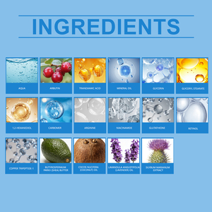 <span class=keywords><strong>ครีม</strong></span>บำรุงผิวหน้าเรตินอลลดเลือนริ้วรอยผสมอาร์บูตินและทรานเน็กซามิก แอซิด ช่วยลดเลือนริ้วรอยและกระชับผิว พร้อมมอบความชุ่มชื้น (ขายส่ง) - Product Image 5