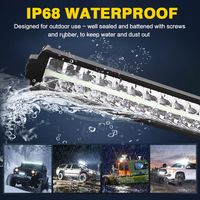 Raych N5 Alu support ferme barre de lumière LED 6000k + blanc/jaune/bleu DRL peut choisir la DC10-30V de faisceau Spot Led lumière de voiture