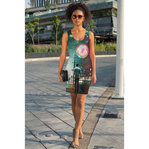 All of a Sudden Abito con Taglio e Cucitura Sublimati - Product Image 1