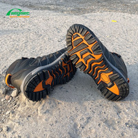 AEGISEC Bottes de Sécurité Industrielles Robuste avec Embout Composite, Membrane Imperméable, pour Hommes