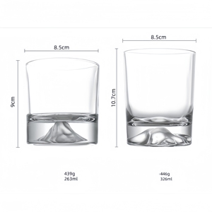 <span class=keywords><strong>Bicchieri</strong></span> da Shot in Cristallo a Righe Classici e Moderni da 303ml, Personalizzabili con Colori e Logo per Feste e Matrimoni - Product Image 6