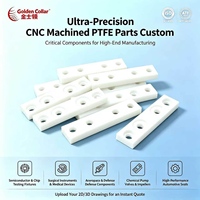 Pièces usinées CNC en PTFE, tournage de précision, fraisage, perçage, alésage, bloc d'espacement, service d'usinage sur mesure pour pompes et vannes
