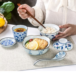 Tazón <span class=keywords><strong>de</strong></span> olla <span class=keywords><strong>de</strong></span> cerámica <span class=keywords><strong>japonesa</strong></span> con tapa, cuencos <span class=keywords><strong>de</strong></span> <span class=keywords><strong>sopa</strong></span> <span class=keywords><strong>de</strong></span> <span class=keywords><strong>huevo</strong></span> al vapor, taza <span class=keywords><strong>de</strong></span> vapor pequeña, olla <span class=keywords><strong>de</strong></span> cocción lenta, vajilla para restaurante en casa, tazón asiático - Product Image 4