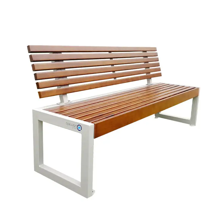 outdoor furniture recycled wood plastic bench seat outside garden long seating bench outo door park wooden chair bench with back