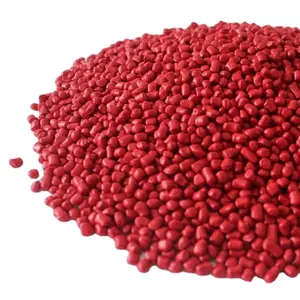 Chinese factory PE red color masterbatch for Plastic shopping bags/pipes/toys/pallets/containers