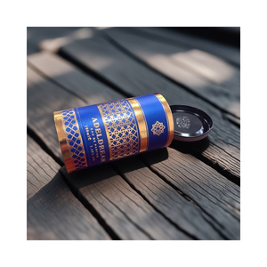 Tube en carton écologique personnalisé en petite série pour flacon de parfum cosmétique de luxe, contenant cylindrique en carton pour marque de parfum de boutique - Product Image 5