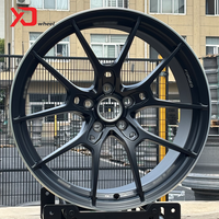 Velg Tempa Cekung Dalam 18-20 Inch 5X120 5X112 G025 Matte Black Hollow Out untuk Z4 M4 M2 M3 E90 E92 E93 E60 CLA CLE CLS