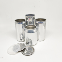 Boîtes de conserve en aluminium pour boissons 250ml 330ml 500ml sans BPA, écologiques, logo personnalisé pour la bière