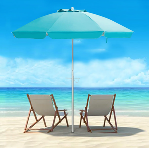 Sombrilla de Playa Plegable Personalizada con Marco de Aluminio, Parasol para Piscina, Tela de Poliéster Impermeable, Sombrilla para Jardín y <span class=keywords><strong>Patio</strong></span> - Product Image 2