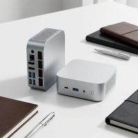 Oferta Especial Mini PC AMD Ryzen 5 6600H, 12GB LPDDR5, PCIe NVMe SSD, Salida Triple 4K, WiFi6, Compatible con Win11 y Linux