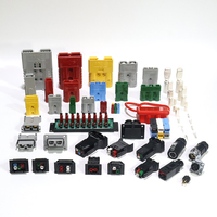 Conector de Alimentación de 50A, 2 Polos, Conector de Desconexión Rápida para Batería, Aplicación para Cables de CC de Sistemas Solares, RV y UPS