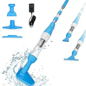 Penyedot debu kolam plastik ramah lingkungan tahan lama baterai Lithium-ion daya isap 20L/menit untuk bak panas efisien puing-puing pasir <span class=keywords><strong>Lap</strong></span> Kolam renang - Product Image 6