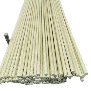 TOPFRP FRP GFRP Fiberglass Reinforced Plastic Rebar Construction Cutting Service High Strength Corrosion Resistant Threaded - Product Image 3