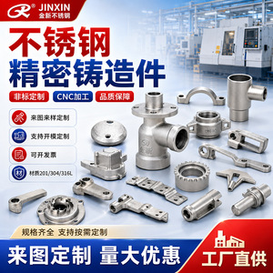 Piezas de Fundición de Precisión de Acero Inoxidable Jinxin, Personalización No Estándar para Múltiples Aplicaciones Metalúrgicas - Product Image 5