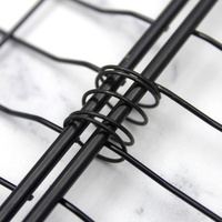 Panier de cuisson pliable en métal, revêtement antiadhésif, imperméable, facile à nettoyer, résistant à la corrosion, protégé contre les UV, pour barbecue au charbon de bambou