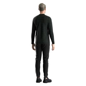 เสื้อยืดกีฬาซับลิเมชั่นแขนยาวลดราคาพิเศษ เสื้อยืดกอล์ฟเนื้อผ้าพิเศษ คอปกตั้งแบบซิปครึ่งตัว - Product Image 6