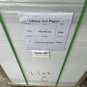 High Quality C2S <b>Double</b> Coated Art Paper 70x100cm Matt/Glossy for <b>Photo</b> <b>Frame</b> & Candle Craft - Product Image 2