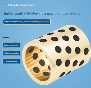 Douille auto-lubrifiante haute résistance ID 80 mm, douille en bronze étamé à haute teneur en plomb avec graphite JDB, roulement OEM personnalisé - Product Image 4