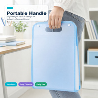 Classeur extensible portable A4 en gros, 13 pochettes, organiseur de documents accordéon portable pour l'école et le bureau, OEM ODM