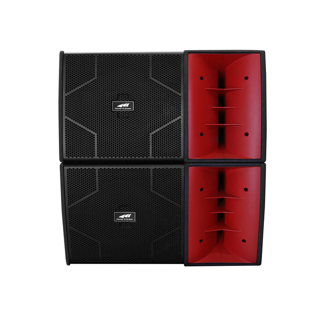 V Powered Speakers Professional PA Speaker with Birch Plywood Construction for Versatile Environment Use PA Speaker