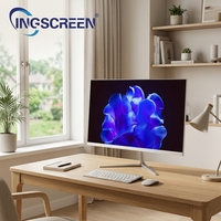INGSCREEN PC Todo en Uno de Escritorio IPS de 24 Pulgadas con Intel Core I3/i5/i7 de 2.ª/4.ª/7.ª/12.ª Generación, Windows 11, Almacenamiento SSD+HDD, Garantía de 3 Años