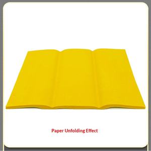 1000 feuilles de papier jaune pour l'offrande à Bouddha, style chinois, brûle sans cendres volantes, fabriqué en Chine, haute qualité - Product Image 4