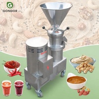 Petite machine de broyage à essence pour beurre de noix, moulin colloïdal pour bitume, purée, pâte osseuse, arachide, halawa, tahini et noix