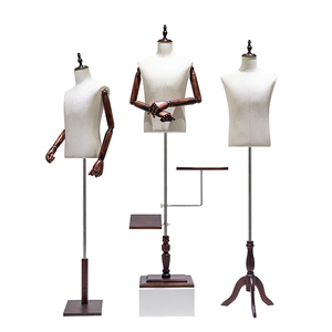 सूट पुरुष ऊपरी शरीर पुतला पूर्ण शरीर सूट पोशाक कपड़े की दुकान प्रदर्शन पुरुष पुतला धड़ - Product Image 3