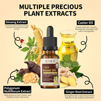 Serum Rambut Jahe Baru SEVICH Anti Rontok Logo Kustom Herbal Minyak Penumbuh Rambut Profesional untuk Wanita dan Pria