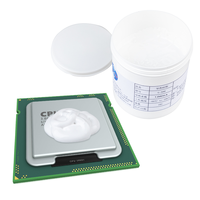 Pasta de jeringa conductora, compuesto de enfriamiento, compuestos de disipador de calor de gel para enfriador de CPU, grasa térmica LED, grasa térmica